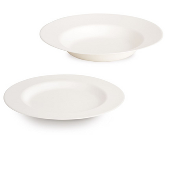 50 pz Piatti biodegradabili eleganti da € 0,24 Cad + Iva